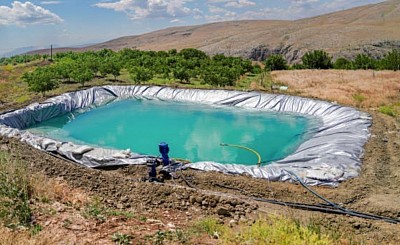 Earth ponds